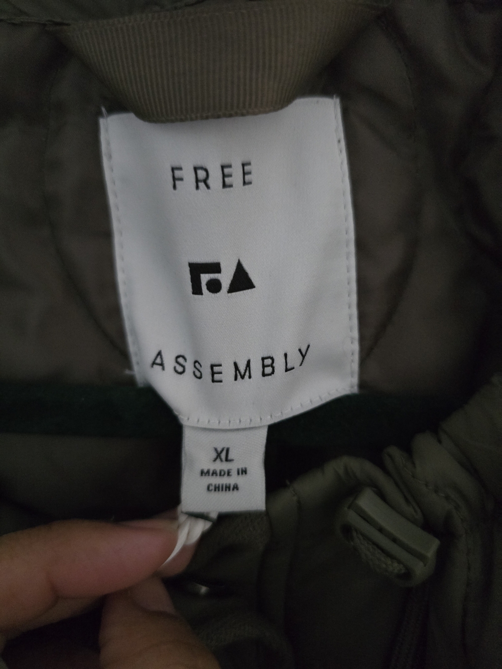 Free Assembly Quilted Jacket - Picture 6 of 8
